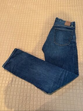 GAP Men's Straight Dark Blue Denim Jeans 30x32